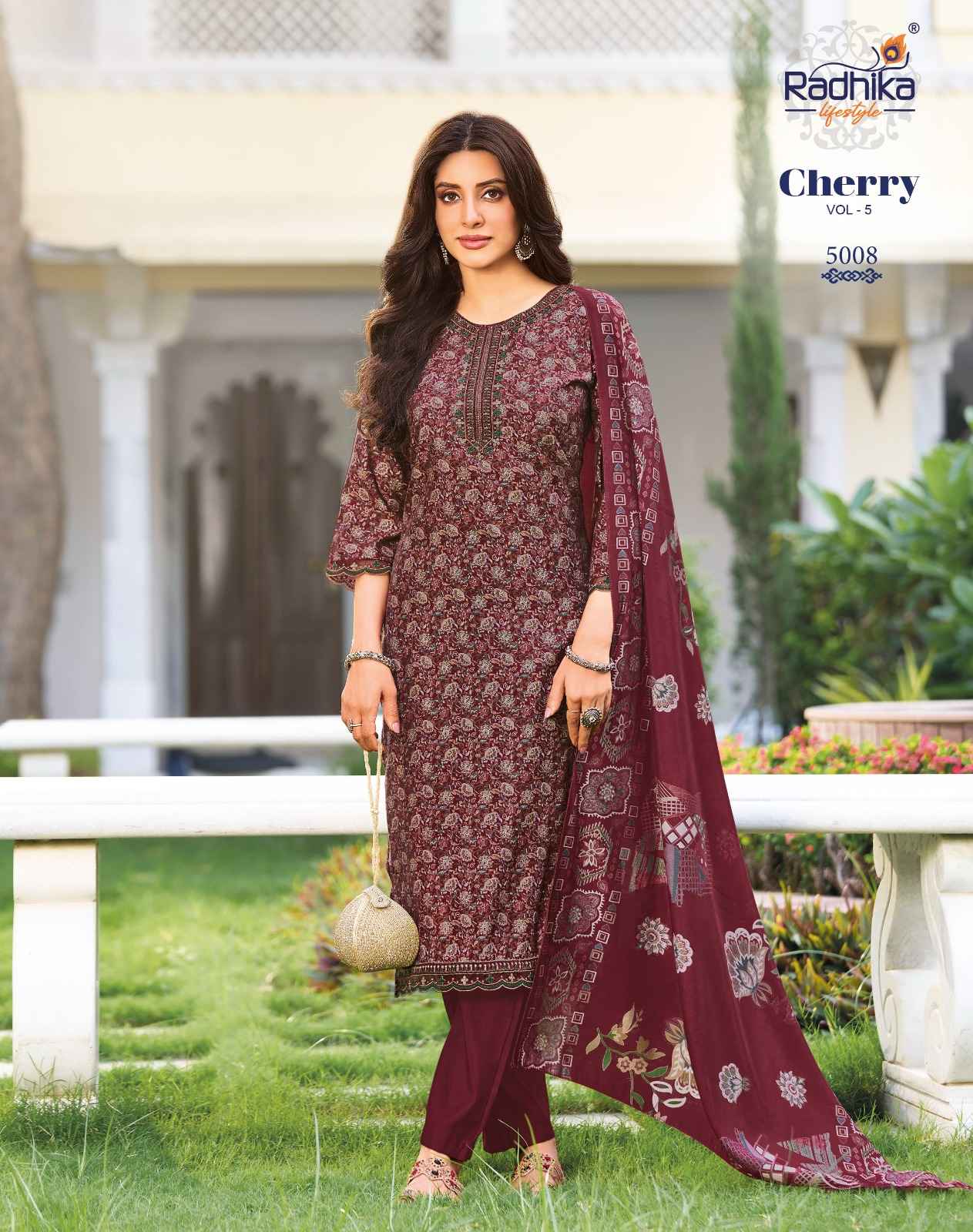 Radhika Lifestyle Cherry Vol 5 Modal Kurti Combo 8 pcs Catalogue