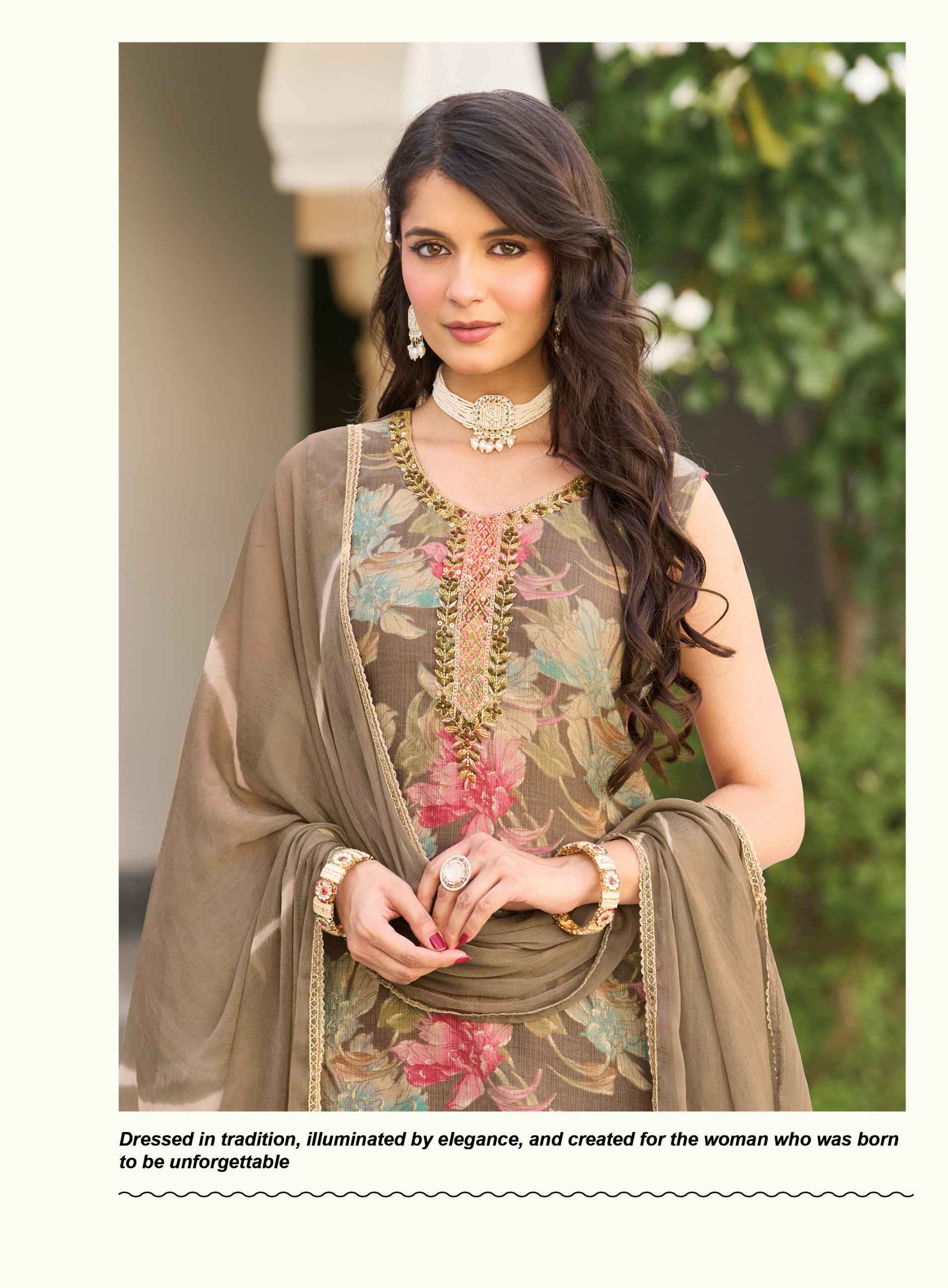 Radhika Lifestyle Glam Look Vol 4 Milano Silk Kurti Combo 6 pcs Catalogue