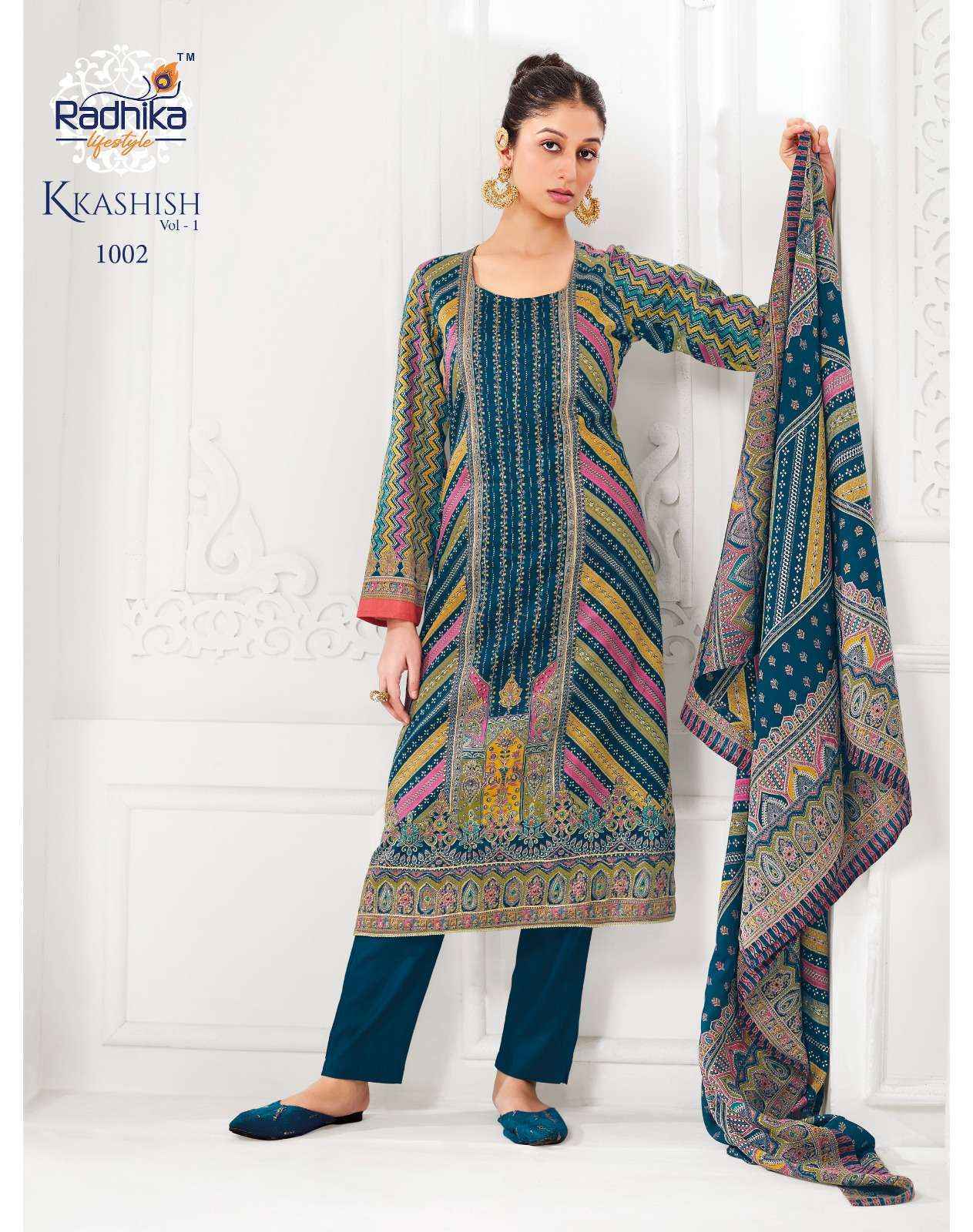 Radhika Lifestyle Kkashish Vol 2 Jam Cotton Kurti Combo 6 pcs Catalogue