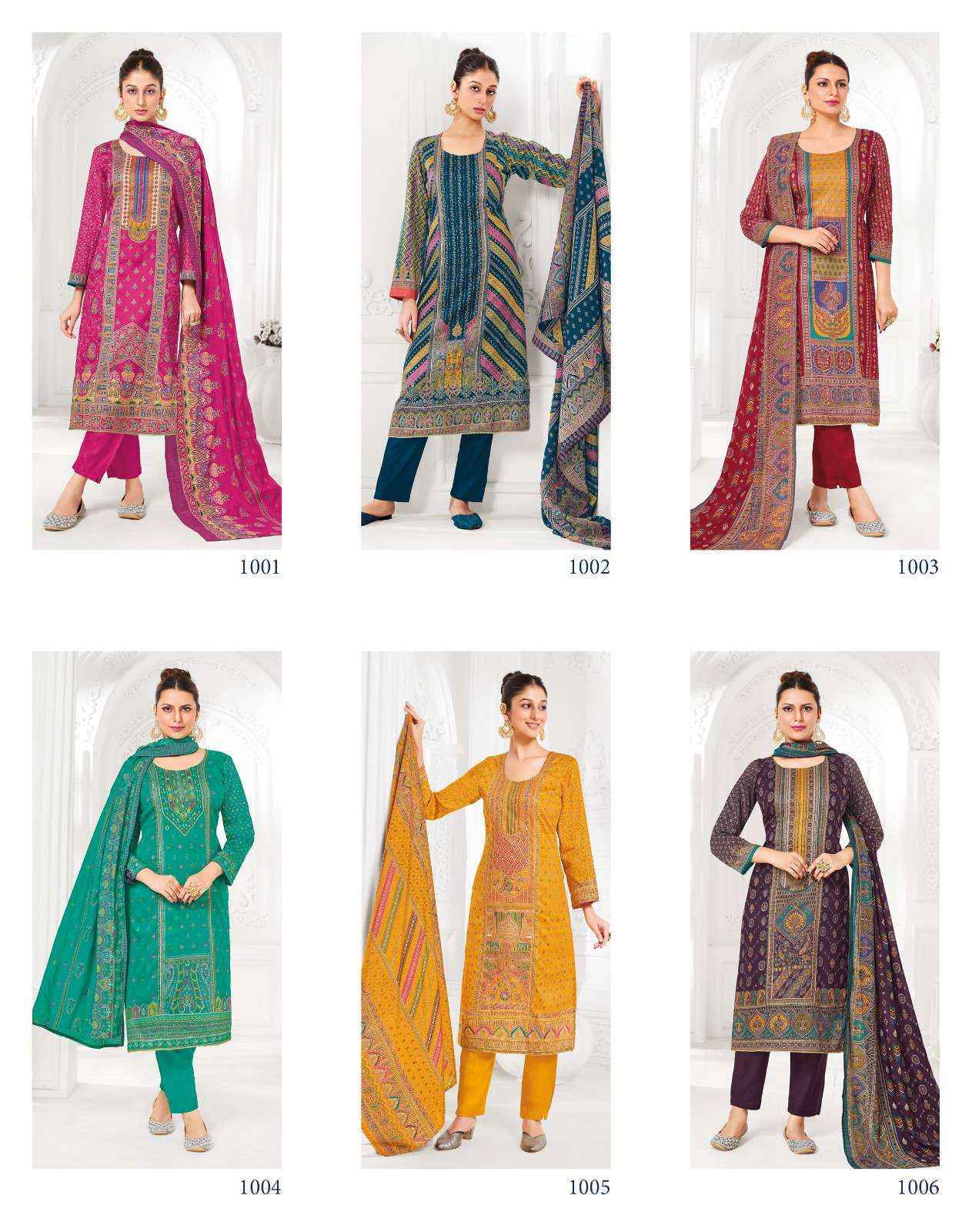 Radhika Lifestyle Kkashish Vol 2 Jam Cotton Kurti Combo 6 pcs Catalogue