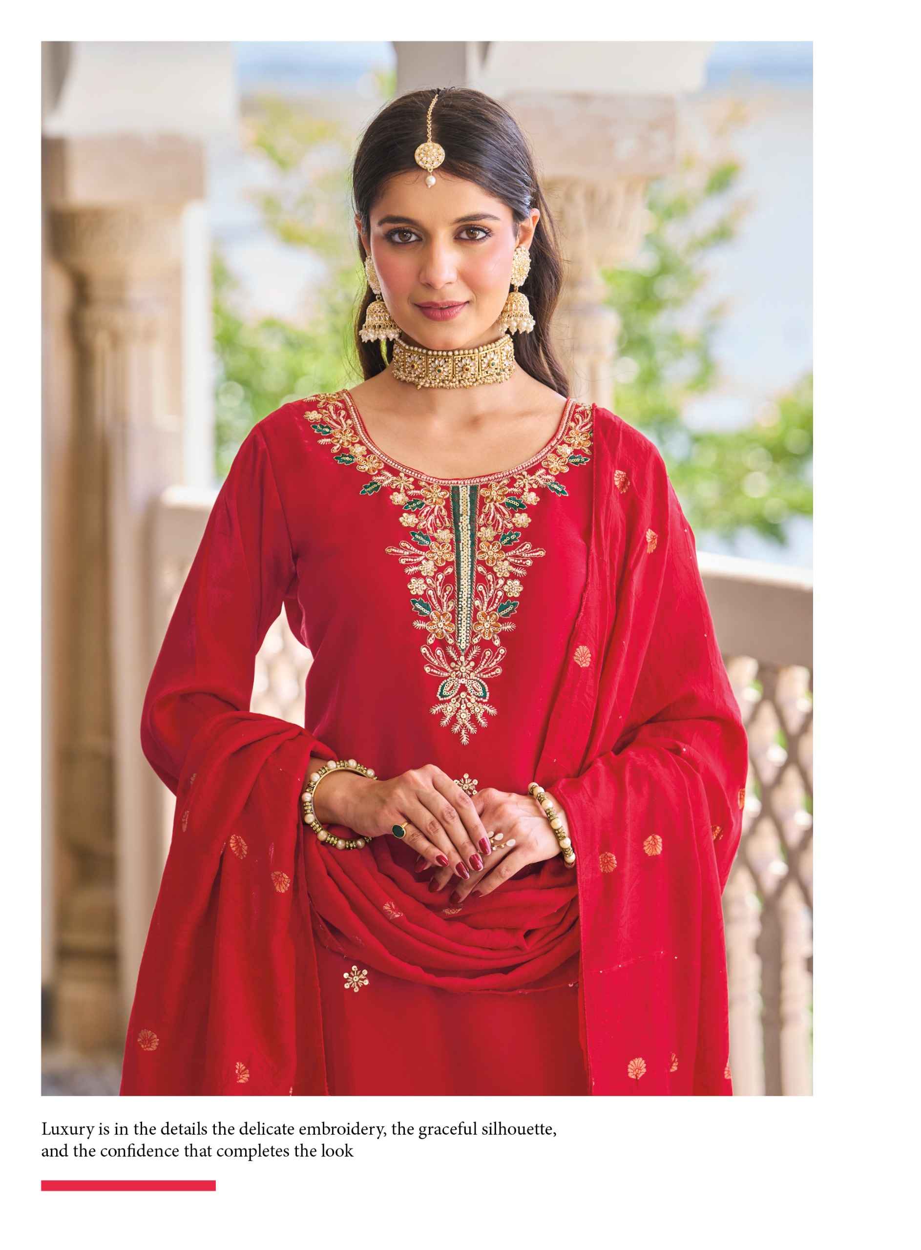 Radhika Lifestyle Priyanshi Vol 1 Roman Glass Silk Kurti Combo 6 pcs Catalogue