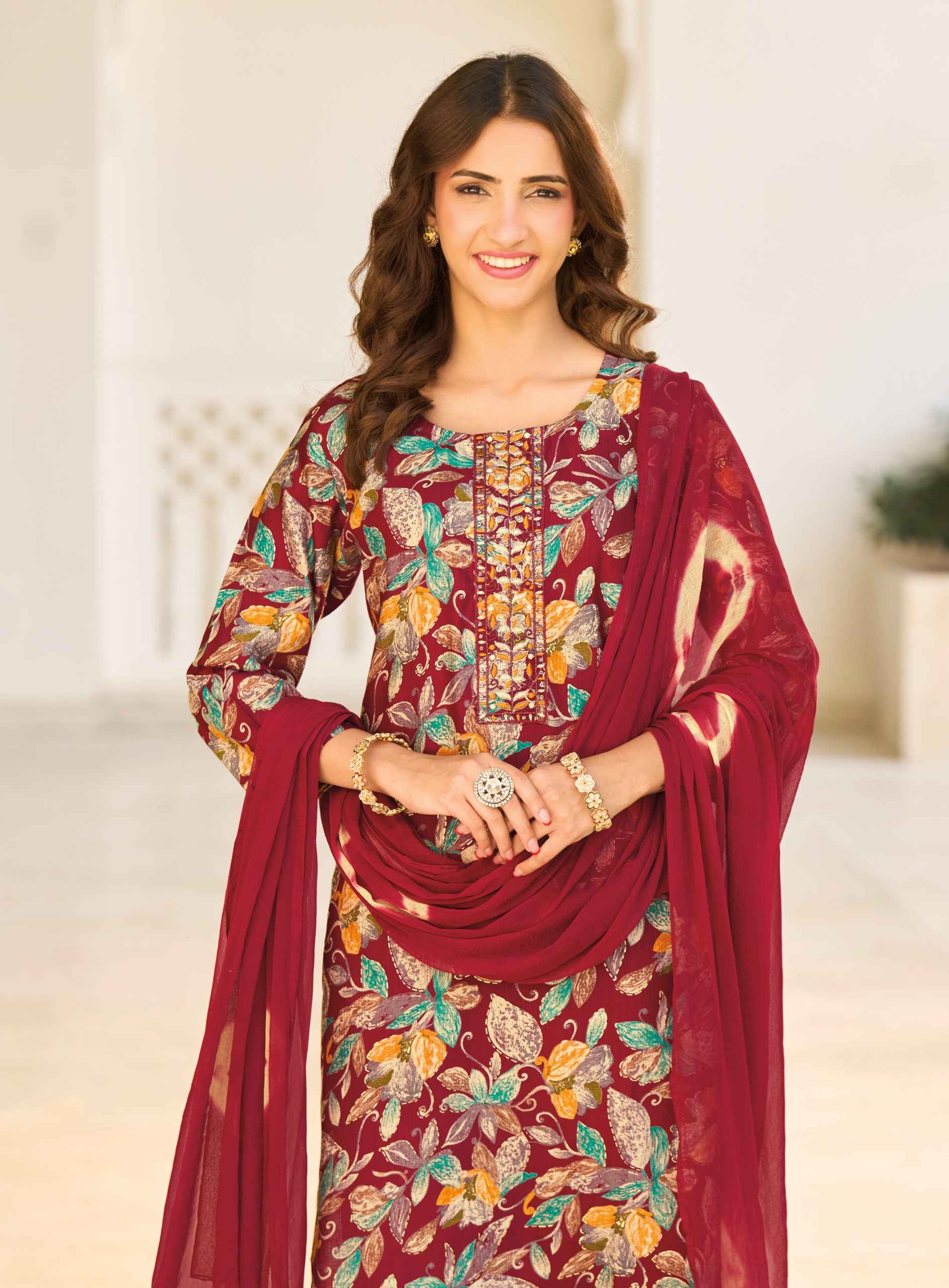 Radhika Lifestyle Sirin Vol 9 Vertican Foil Kurti Combo 8 pcs Catalogue