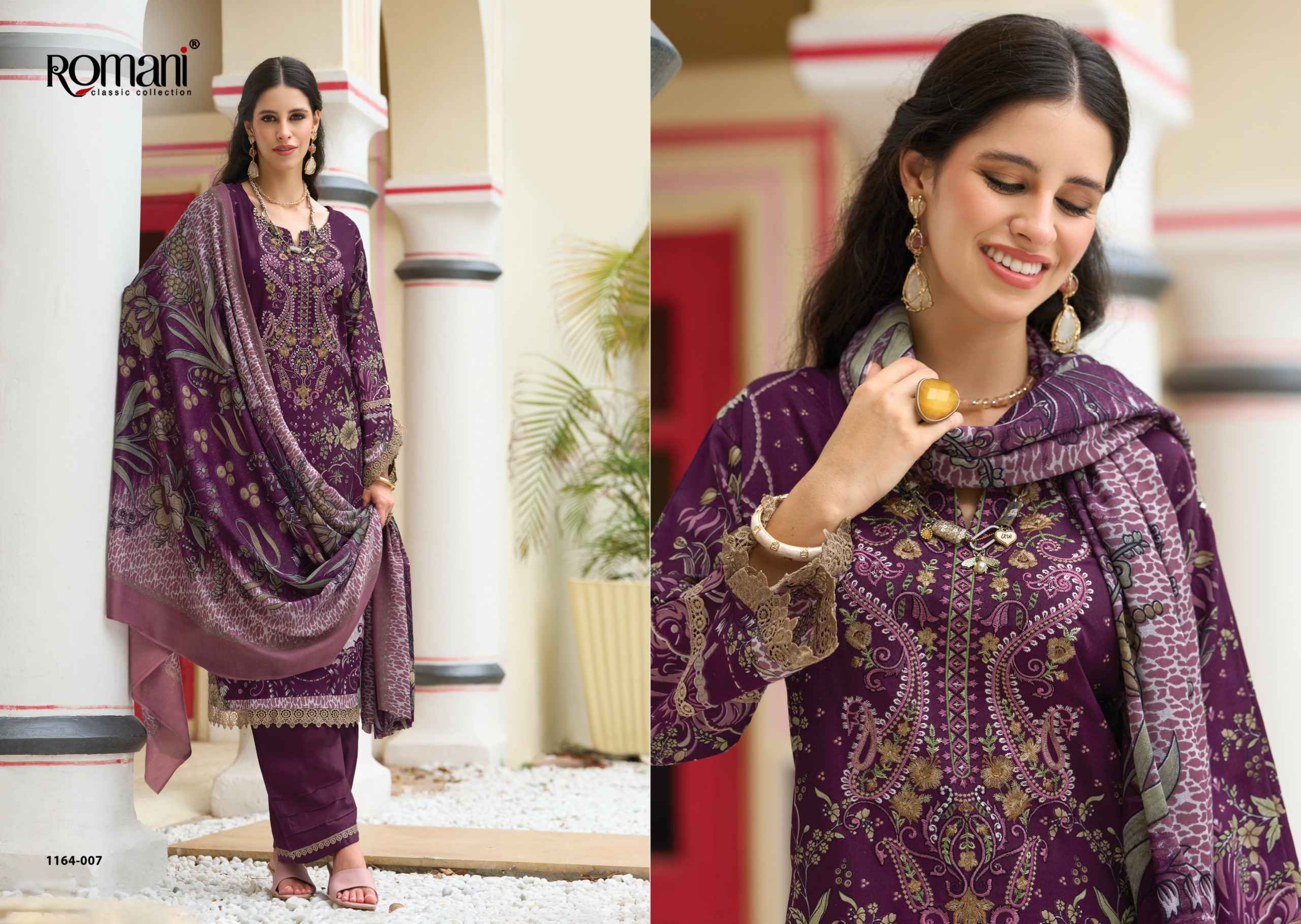 Romani Aarzu Vol 37 Cotton Dress Material 8 pcs Catalogue