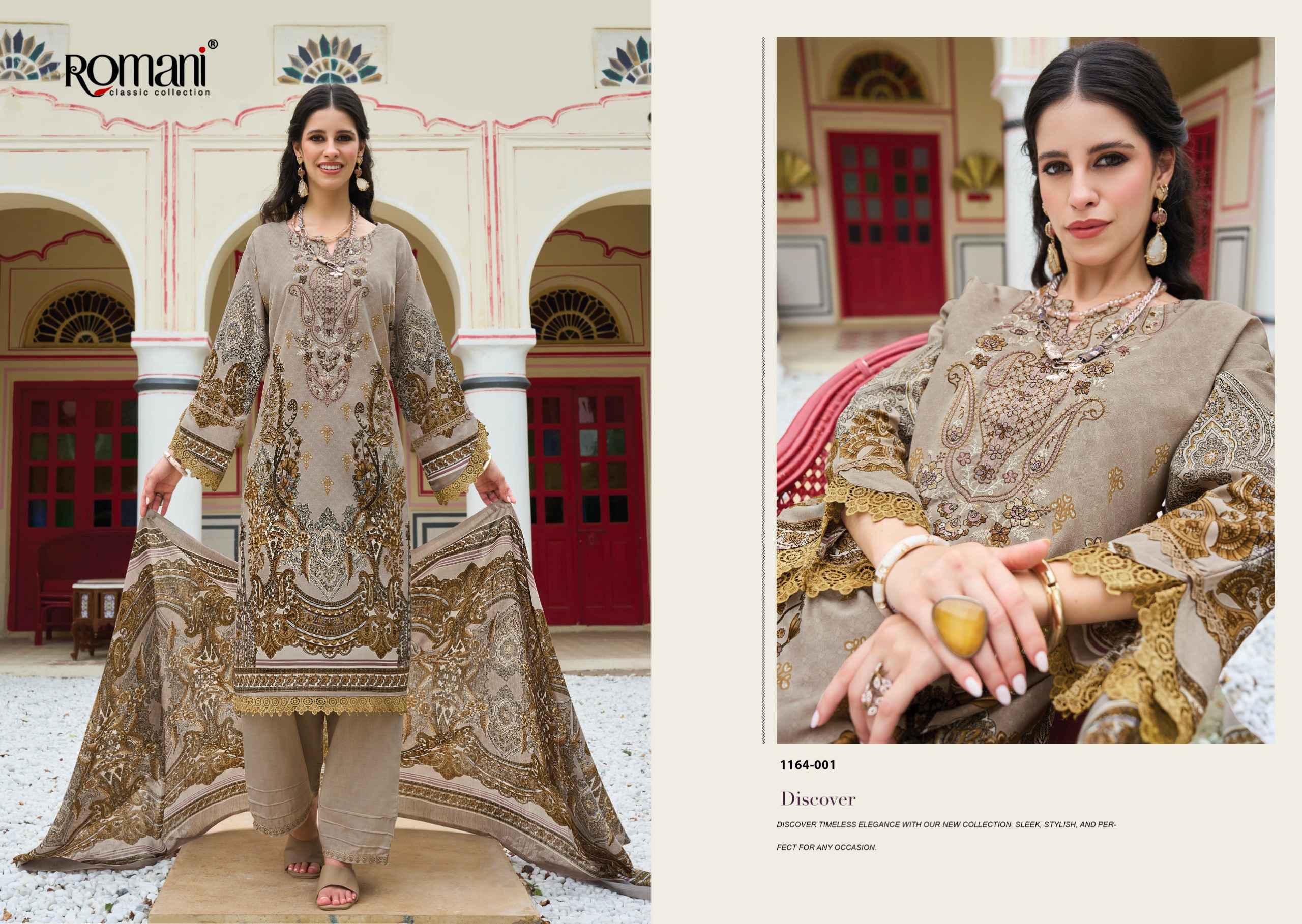 Romani Aarzu Vol 37 Cotton Dress Material 8 pcs Catalogue