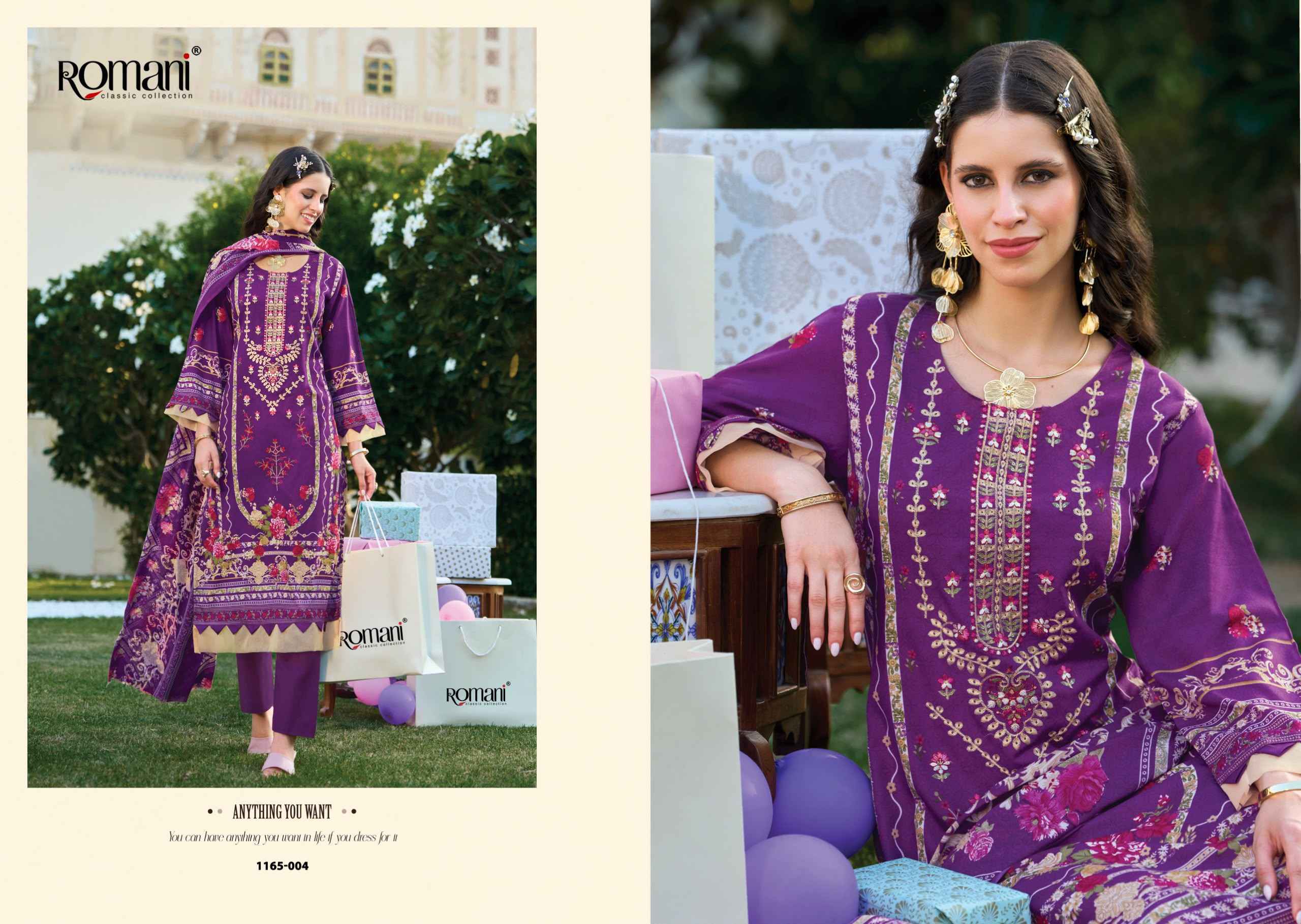 Romani Bin Kareem Vol 7 Readymade Cotton Dress 8 pcs Catalogue