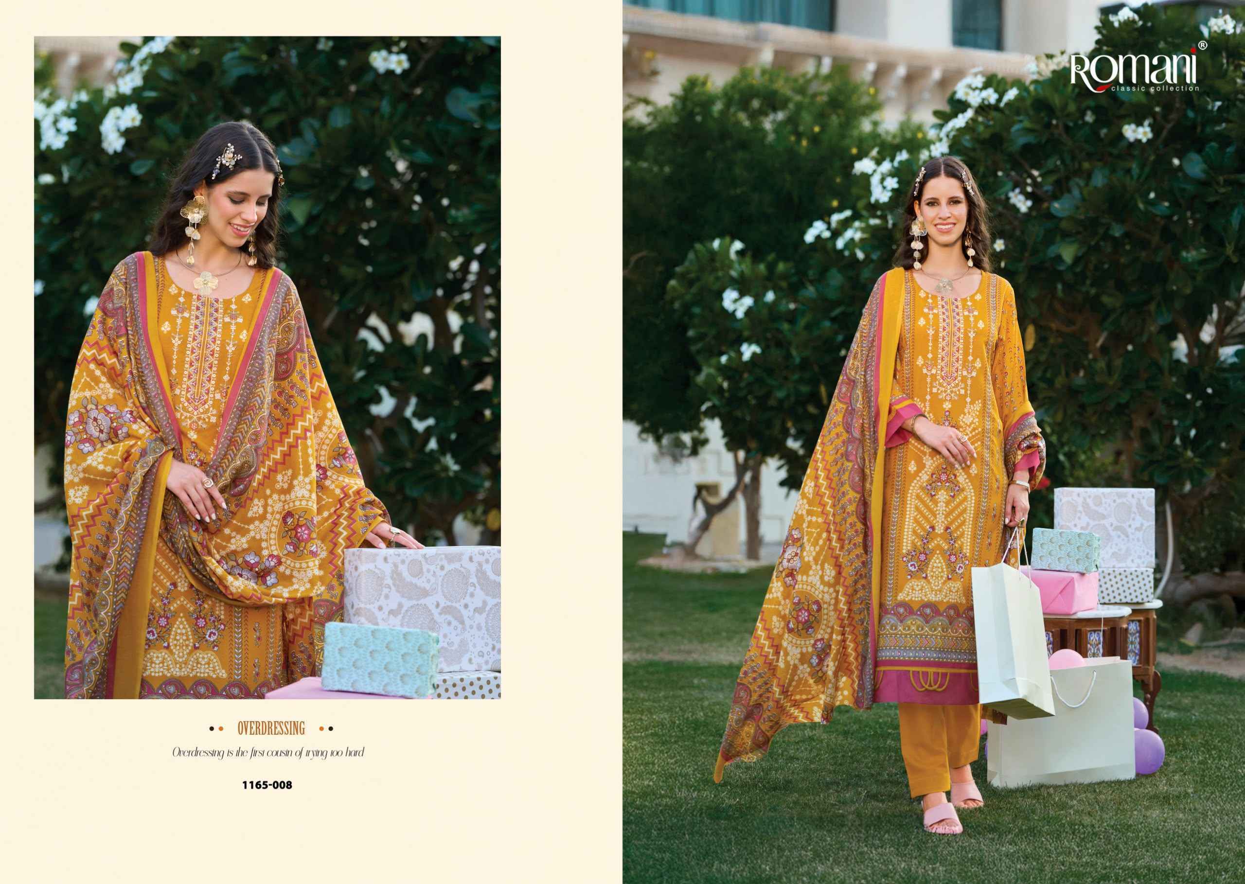 Romani Bin Kareem Vol 7 Readymade Cotton Dress 8 pcs Catalogue