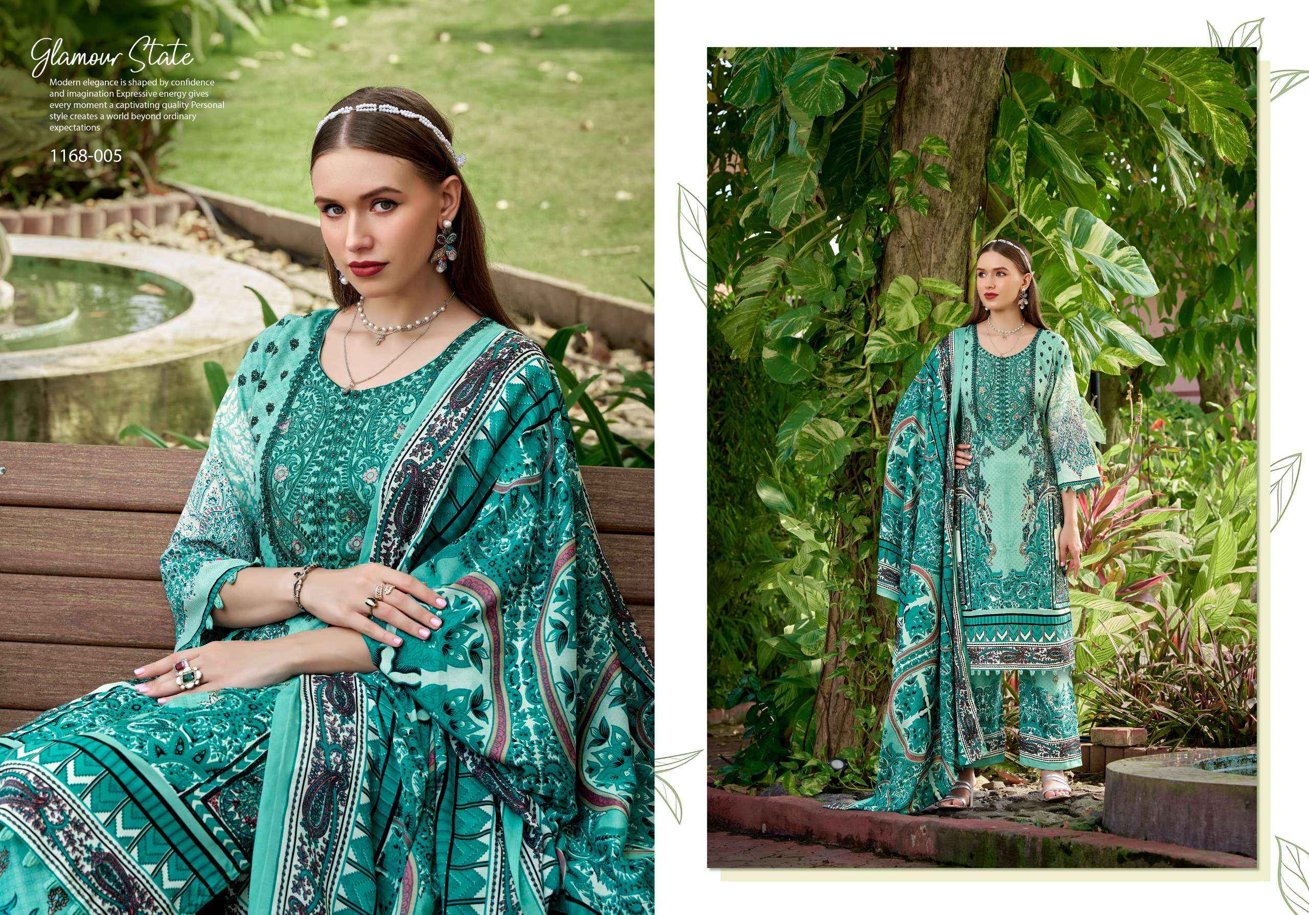 Romani Mahira Vol 12 Cotton Dress Material 8 pcs Catalogue