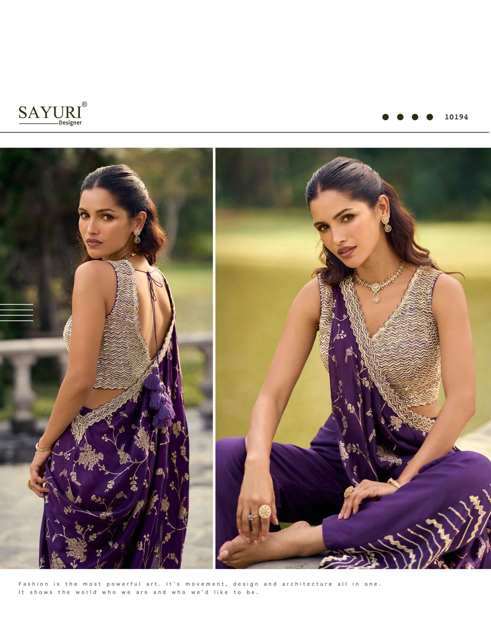 Sayuri Designer Pankudi Readymade Indo Weastern Viscose Jacquard Dress 3 pcs Catalogue