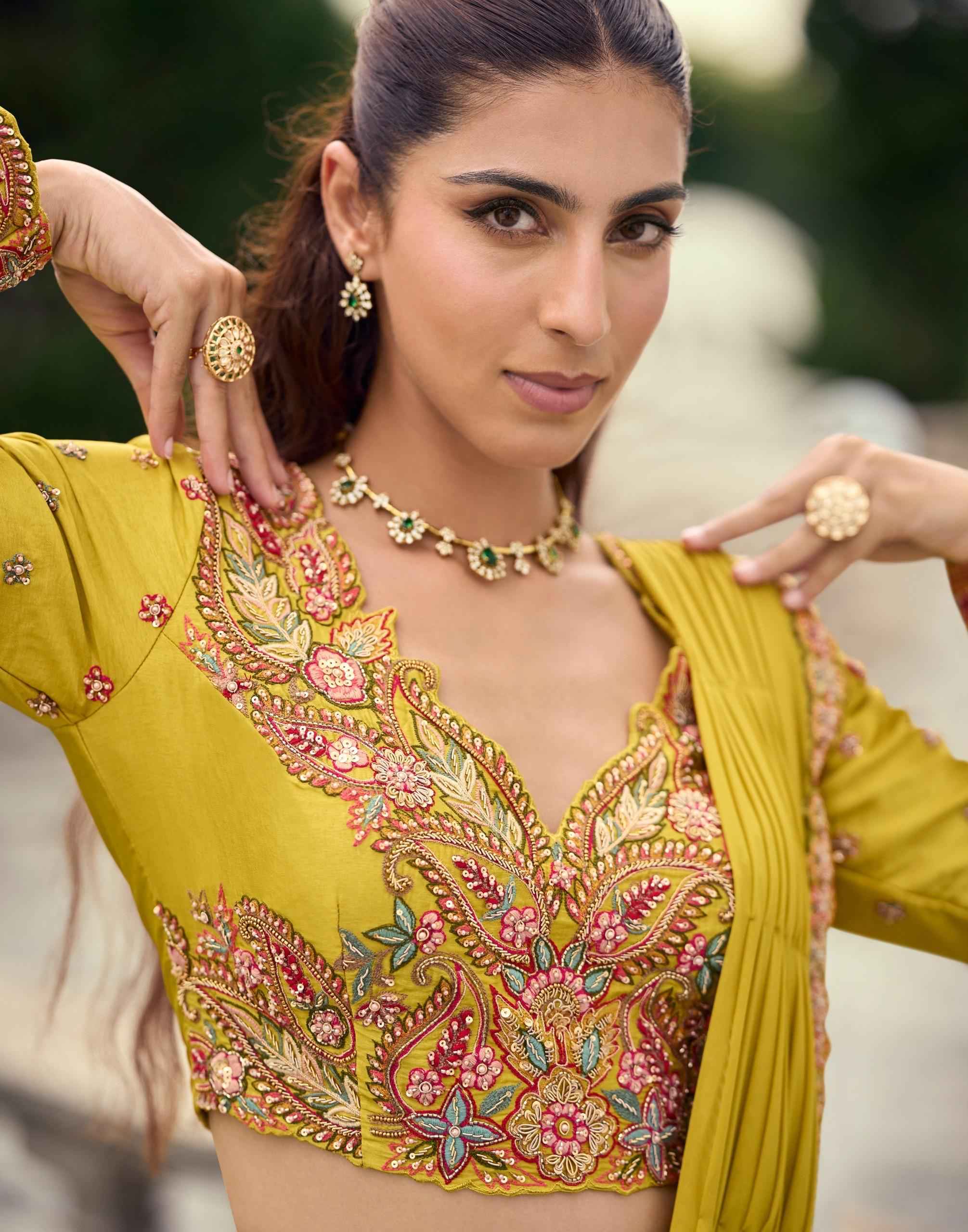 Sayuri Designer Pankudi Readymade Indo Weastern Viscose Jacquard Dress 3 pcs Catalogue