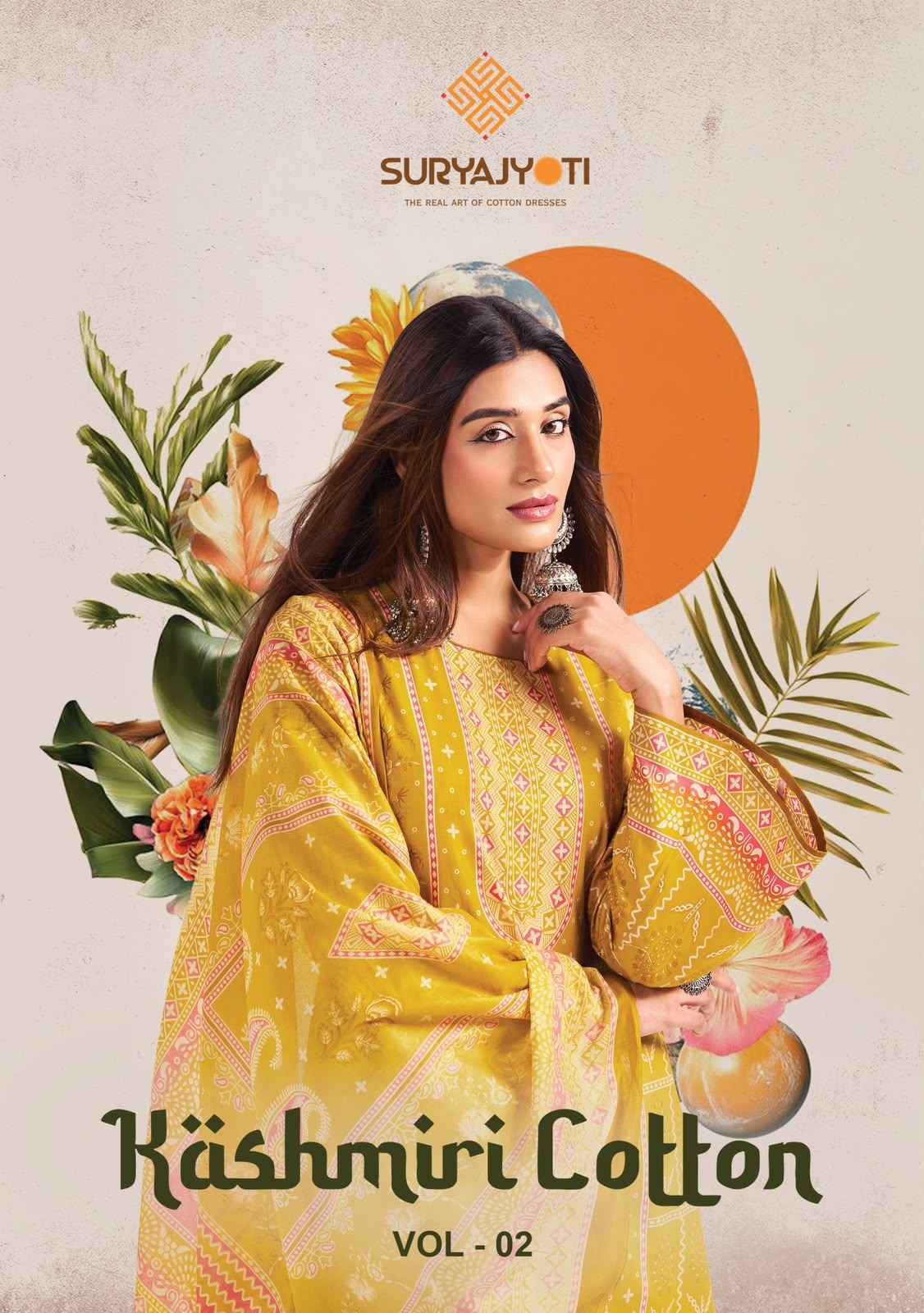 Suryajyoti Kashmiri Cotton Vol 2 Cotton Dress Material 8 Pcs Catalouge