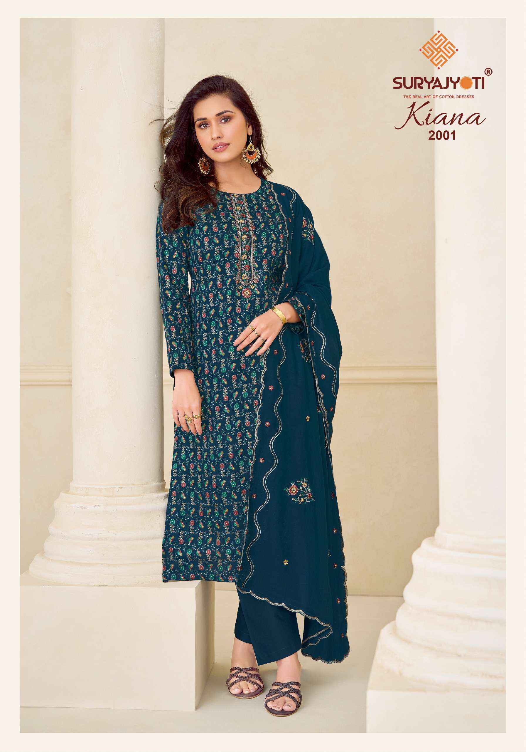Suryajyoti Kiana Vol 2 Jam Satin Dress Material 6 Pcs Catalouge