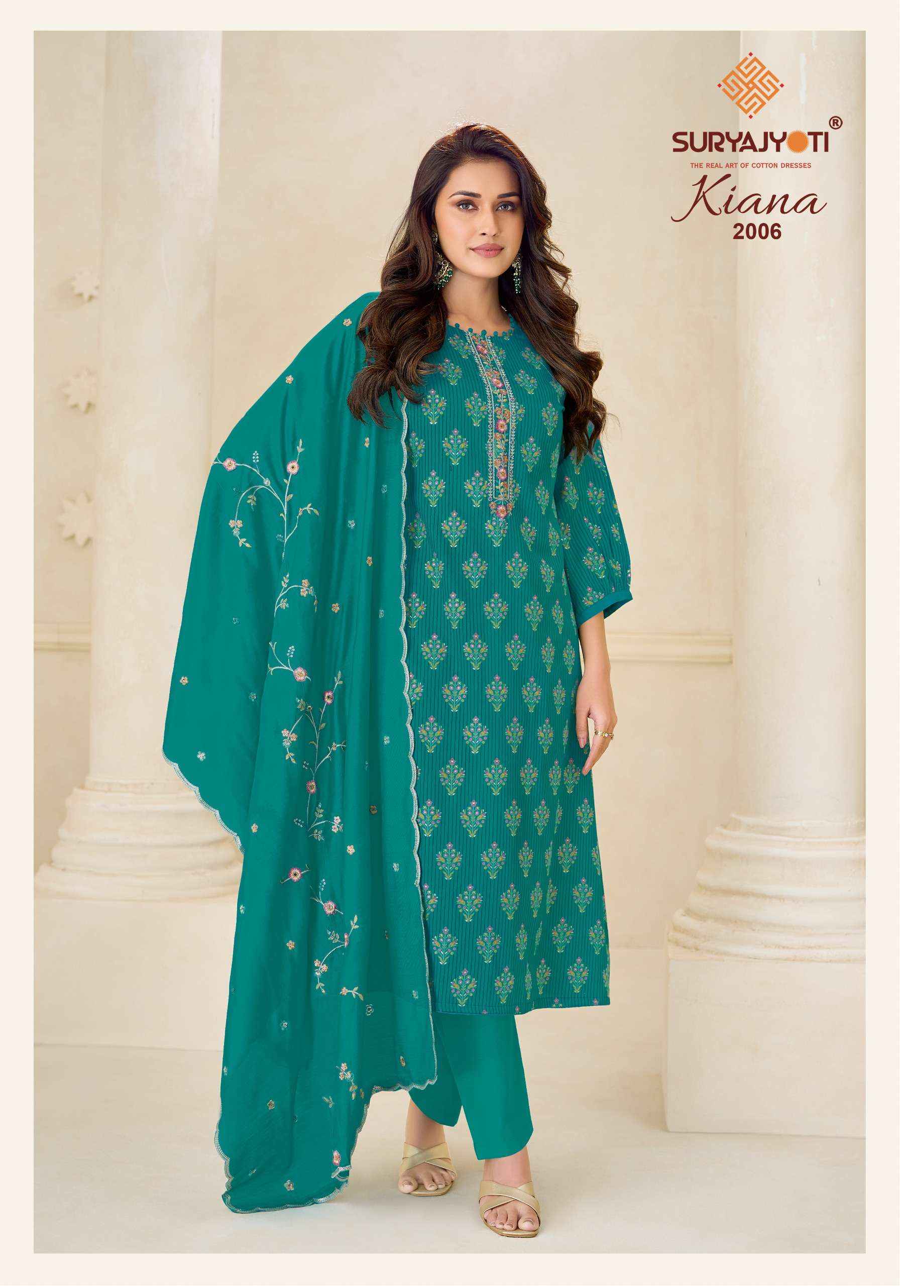 Suryajyoti Kiana Vol 2 Jam Satin Dress Material 6 Pcs Catalouge
