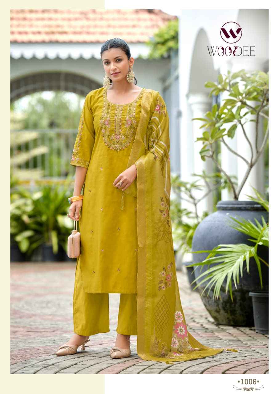 Woodee Hoor Viscose Kurti Combo 6 pcs Catalogue