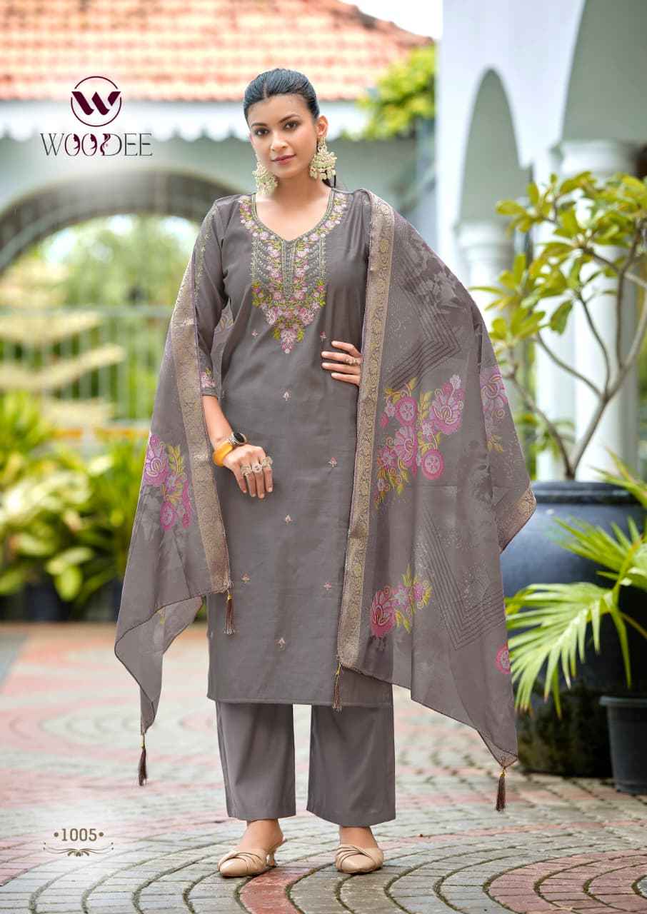 Woodee Hoor Viscose Kurti Combo 6 pcs Catalogue
